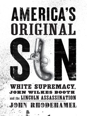cover image of America's Original Sin
